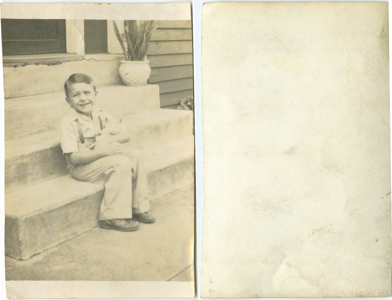 <b>Unknown-Boy-Kitten-Porch</b><br><i>Unknown-Boy-Kitten-Porch</i><br><i>Undated</i>