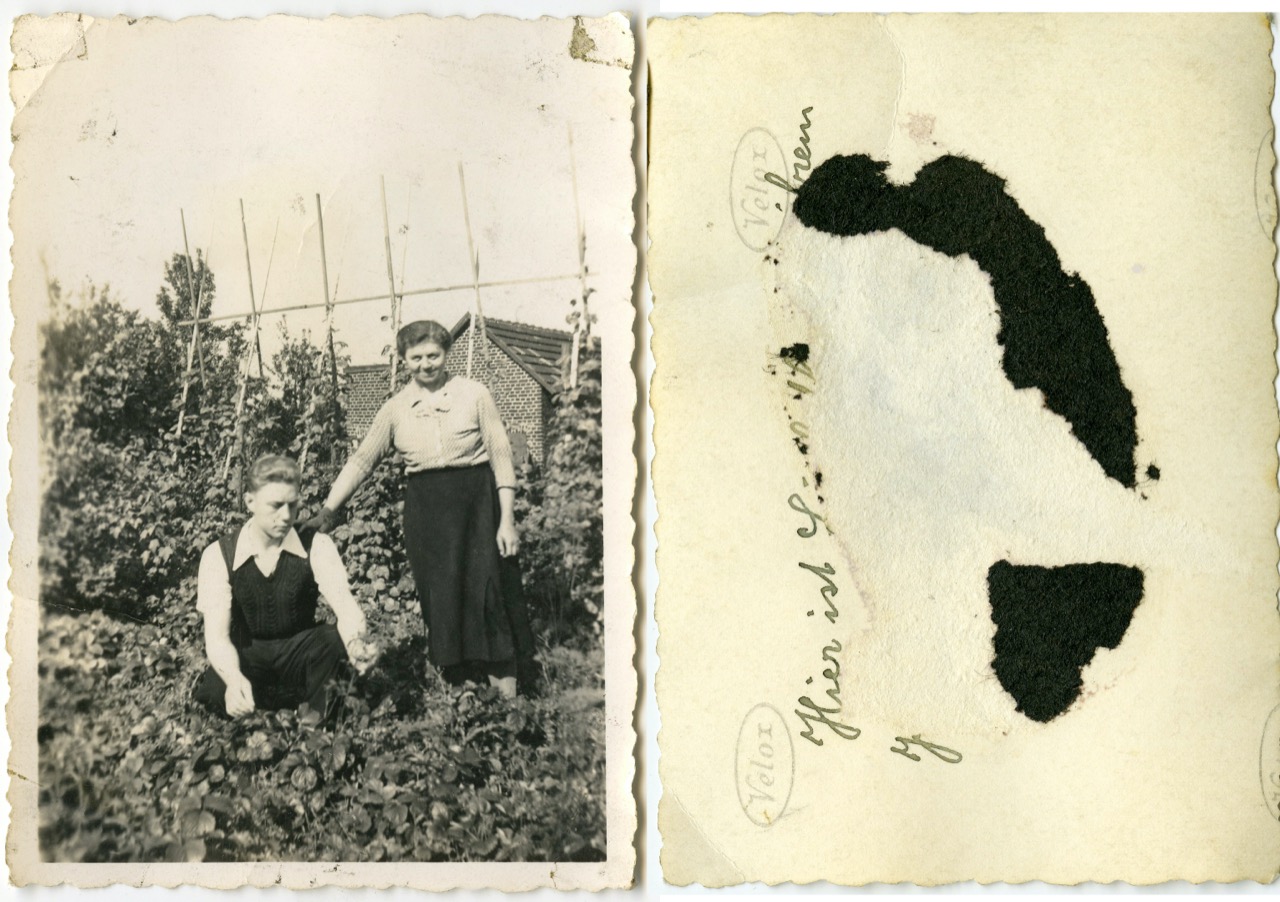 <b>Unknown-Man-Woman-Garden-German-on-Reverse</b><br><i>Unknown-Man-Woman-Garden-German-on-Reverse</i><br><i>Undated</i>
