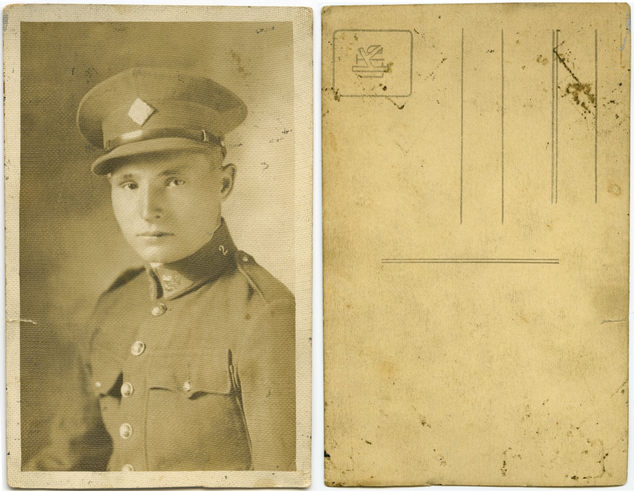 <b>Unknown-Young-Soldier-Postcard</b><br><i>Unknown-Young-Soldier-Postcard</i><br><i>Undated</i>